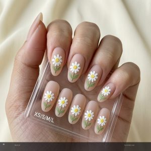 Ben Lin Mini Daisy Meadow Almond