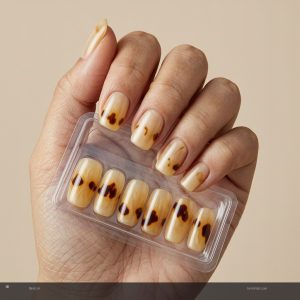 Ben Lin Honey Gold Tortoise Squoval