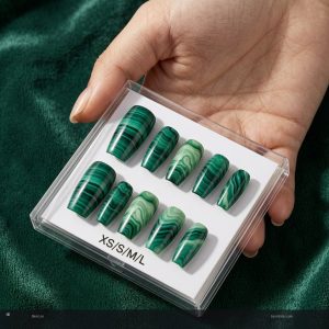 Ben Lin Malachite Green Stone Coffin