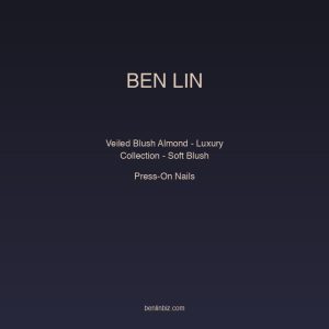 Ben Lin Veiled Blush Almond — Luxury Collection - Soft Blush