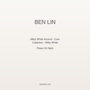 Ben Lin Milky White Almond — Core Collection - Milky White