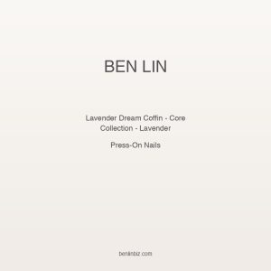 Ben Lin Lavender Dream Coffin — Core Collection - Lavender